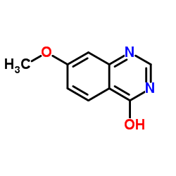 7-甲氧基-4(3H)-喹唑啉酮 结构式