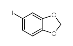 1-碘-3,4-亚甲基二氧基苯 结构式