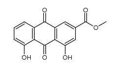 大黄酸甲酯 结构式