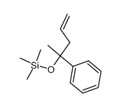 4-苯基-4-三甲基硅氧基-1-戊烯 结构式