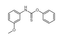 Carbamothioic acid, N-(3-methoxyphenyl)-, O-phenyl ester 结构式