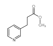 3-(3-吡啶)丙酸甲酯 结构式