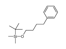 Silane, (1,1-dimethylethyl)dimethyl(4-phenylbutoxy)- 结构式