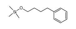 三甲基(4-苯基丁氧基)硅烷 结构式