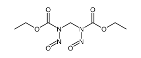 2,4-二亚硝基-2,4-二氮杂戊二酸二乙酯 结构式