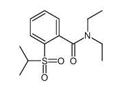 N,N-Diethyl-o-(isopropylsulfonyl)benzamide 结构式
