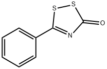 5-苯基-3H-1,2,4-二噻唑-3-酮 结构式