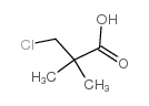 3-氯特戊酸 结构式