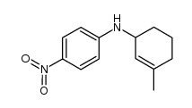 N-(3-甲基环己-2-烯基)-4-硝基苯胺 结构式