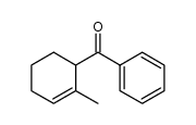 1-苯甲酰基-6-甲基环己-5-烯 结构式