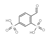 4-甲酰-1,3-苯二磺酸 结构式