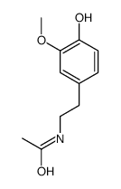 N-[2-(4-羟基-3-甲氧基苯基)乙基]乙酰胺 结构式