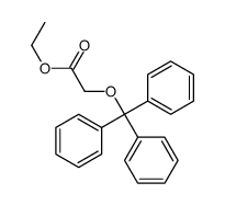 2-三苯甲氧基乙酸乙酯 结构式