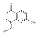1-乙基-7-甲基-1,8-萘啶-4-酮 结构式