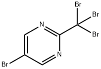 5-溴-2-(三溴甲基)嘧啶 结构式