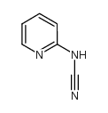 2-(氰基氨基)吡啶 结构式