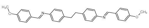 N,N'-双-(4-甲氧苯亚甲基)-Α,Α'-二对甲苯胺 结构式