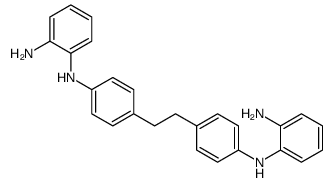 N,N''-(1,2-乙二基二-4,1-亚苯基)双(1,2-苯二胺) 结构式