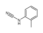 2-甲基苯基氰酰胺 结构式