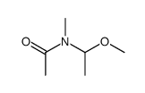 N-(1-甲氧基乙基)-N-甲基乙酰胺 结构式
