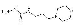 4-[3-(4-吗啉)丙基]-3-硫代氨基脲 结构式