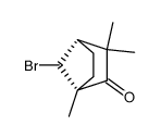 Bicyclo[2.2.1]heptan-2-one, 7-bromo-1,3,3-trimethyl-, (1R,4S,7S)- 结构式