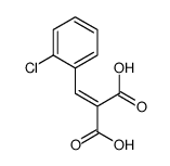 2-[(2-氯苯基)亚甲基]丙二酸 结构式