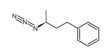Benzene, [(3S)-3-azidobutyl]- 结构式