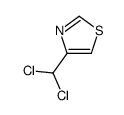 4-(二氯甲基)噻唑 结构式