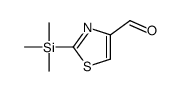 2-三甲基硅基噻唑-4-甲醛 结构式