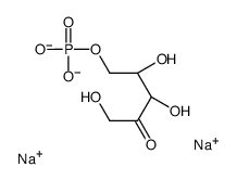 D-核酮糖 5-磷酸钠盐 结构式