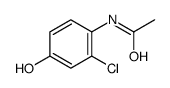 N-(2-氯-4-羟基苯基)乙酰胺 结构式
