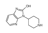 3-(哌啶-4-基)-1H-咪唑并[4,5-b]吡啶-2(3H)-酮 结构式