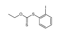 Carbonodithioic acid, O-ethyl S-(2-iodophenyl) ester 结构式