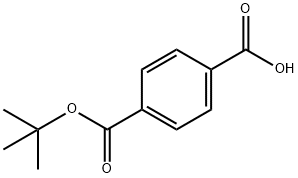 4-(叔丁氧羰基)苯甲酸 结构式