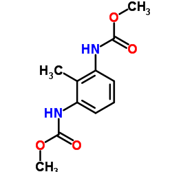 2-甲基-1,3-苯二氨基甲酸二甲酯 结构式