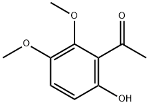 1-(6-羟基-2,3-二甲氧基苯基)乙烷-1-酮 结构式