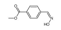 4-(羟亚氨基甲基)苯甲酸甲酯 结构式