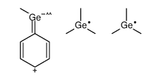 1,1,1,2,3,3,3-七甲基-2-苯基三锗烷 结构式