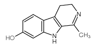 去甲骆驼蓬碱 结构式