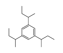 1,3,5-三(1-甲基丙基)苯 结构式