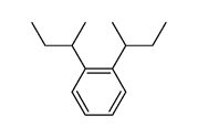 Benzene, 1,2-bis(1-methylpropyl)- 结构式