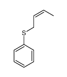 Benzene, (2-butenylthio)- 结构式