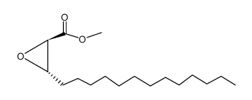 Oxiranecarboxylic acid, 3-tridecyl-, methyl ester, (2R,3S)-rel- (9CI) 结构式