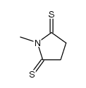 1-甲基二硫代琥珀酰亚胺 结构式