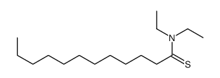 N,N-二乙基十二硫代酰胺 结构式