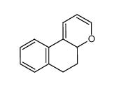 4a,5-二氢-6H-萘并[2,1-b]吡喃 结构式