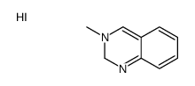 3-甲基喹唑啉鎓碘化物 结构式