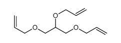 3-[2,3-二(丙-2-烯氧基)丙氧基]丙-1-烯 结构式