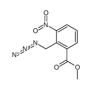 2-(叠氮甲基)-3-硝基苯甲酸甲酯 结构式